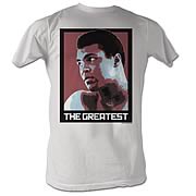 Muhammad Ali The Greatest White T-Shirt